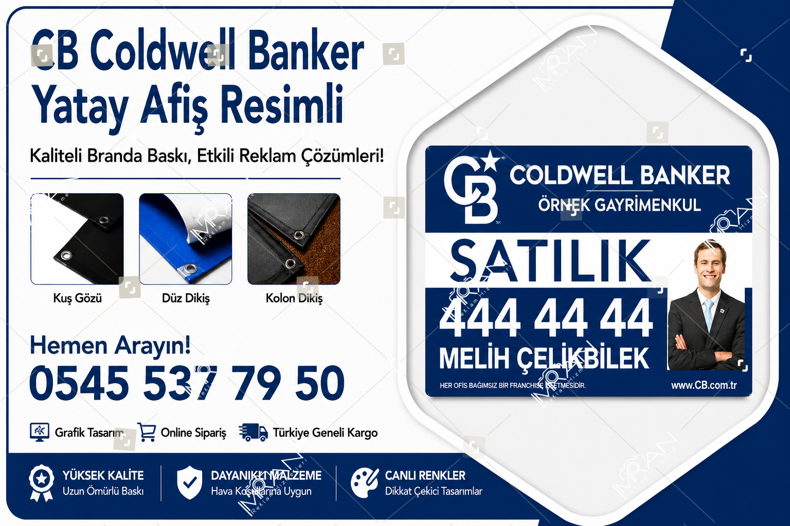 CB Coldwell Banker Yatay Afiş Resimli