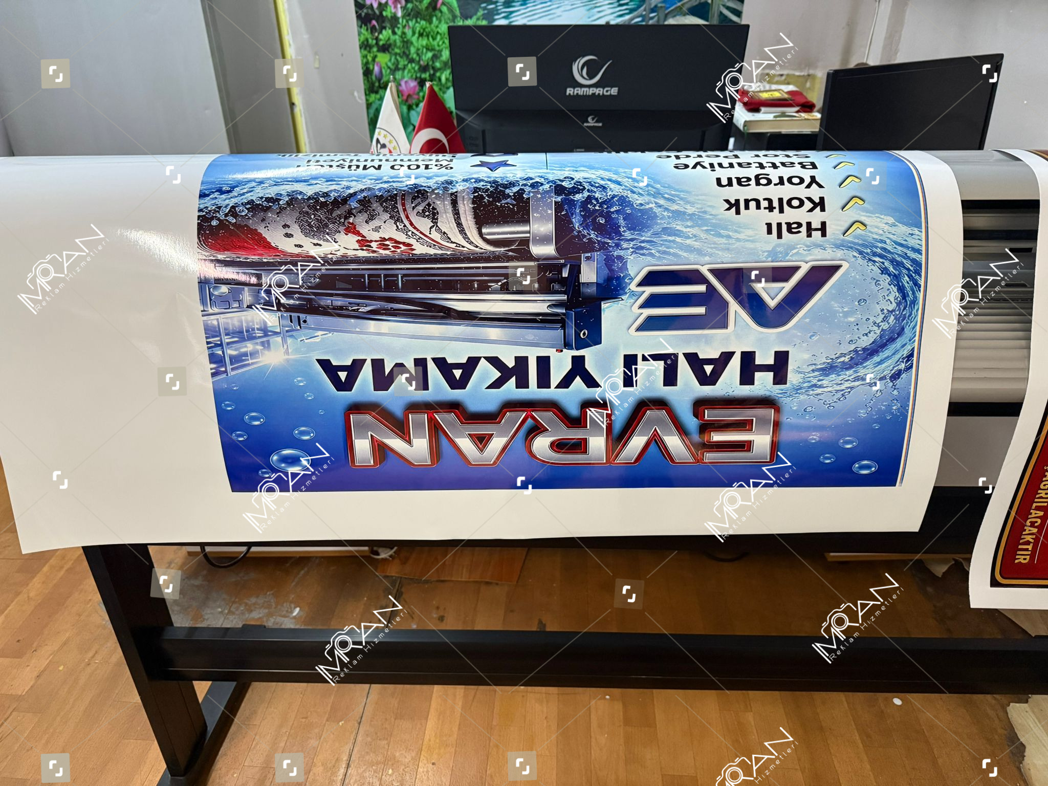 Halı Yıkama Dijital Baskı
